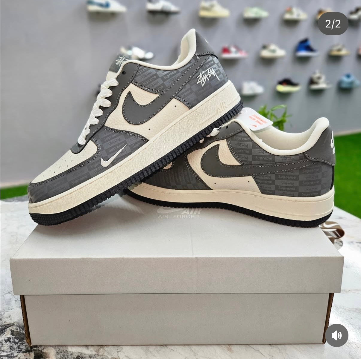 AIR FORCE 1 STUSSY X SUPREME